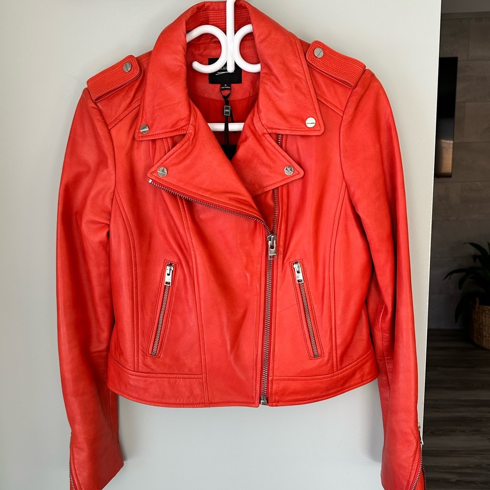 Leather Jacket Lamarque Donna